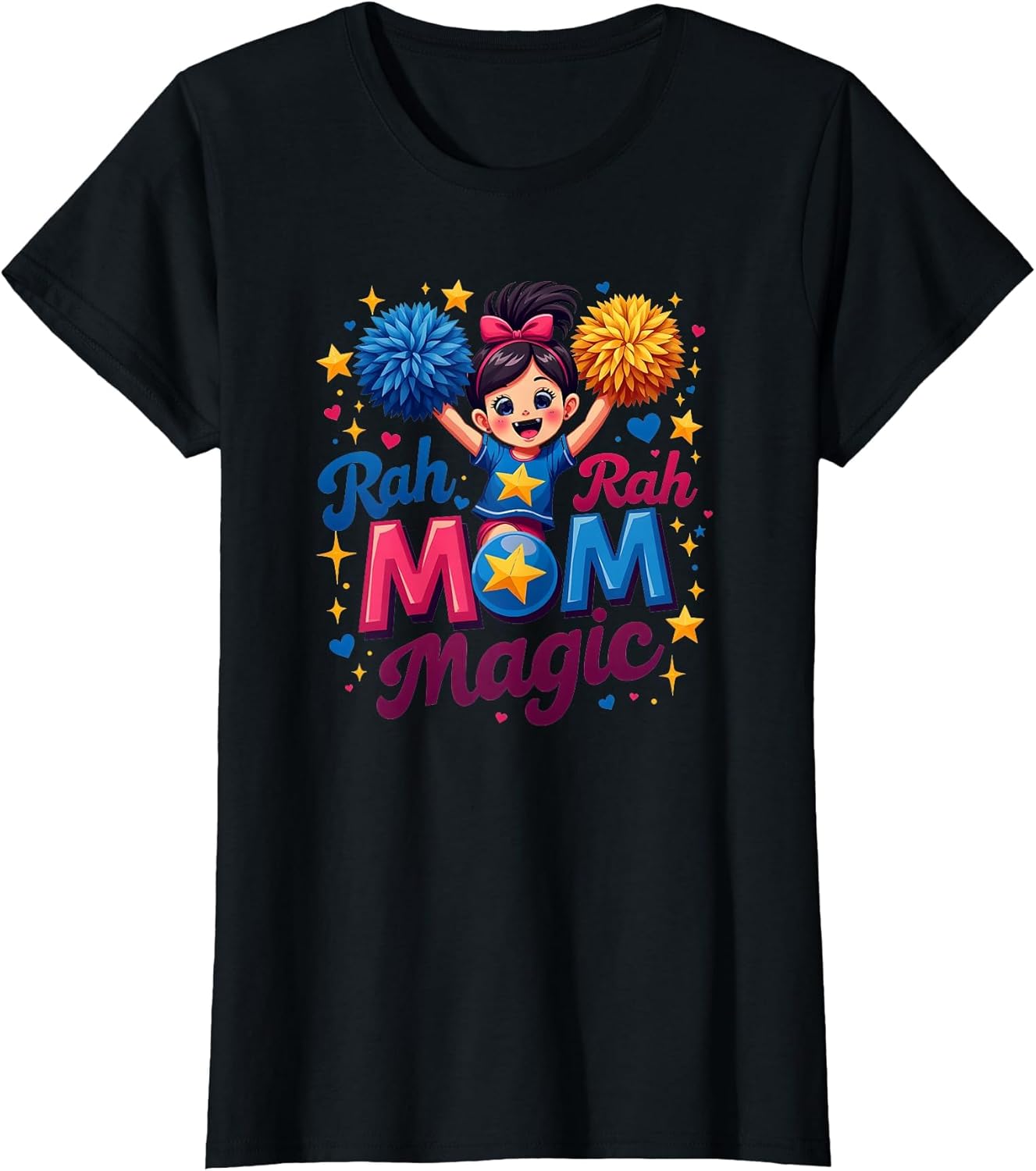 Rah Rah Mom Magic Cheerleader Mom Design
