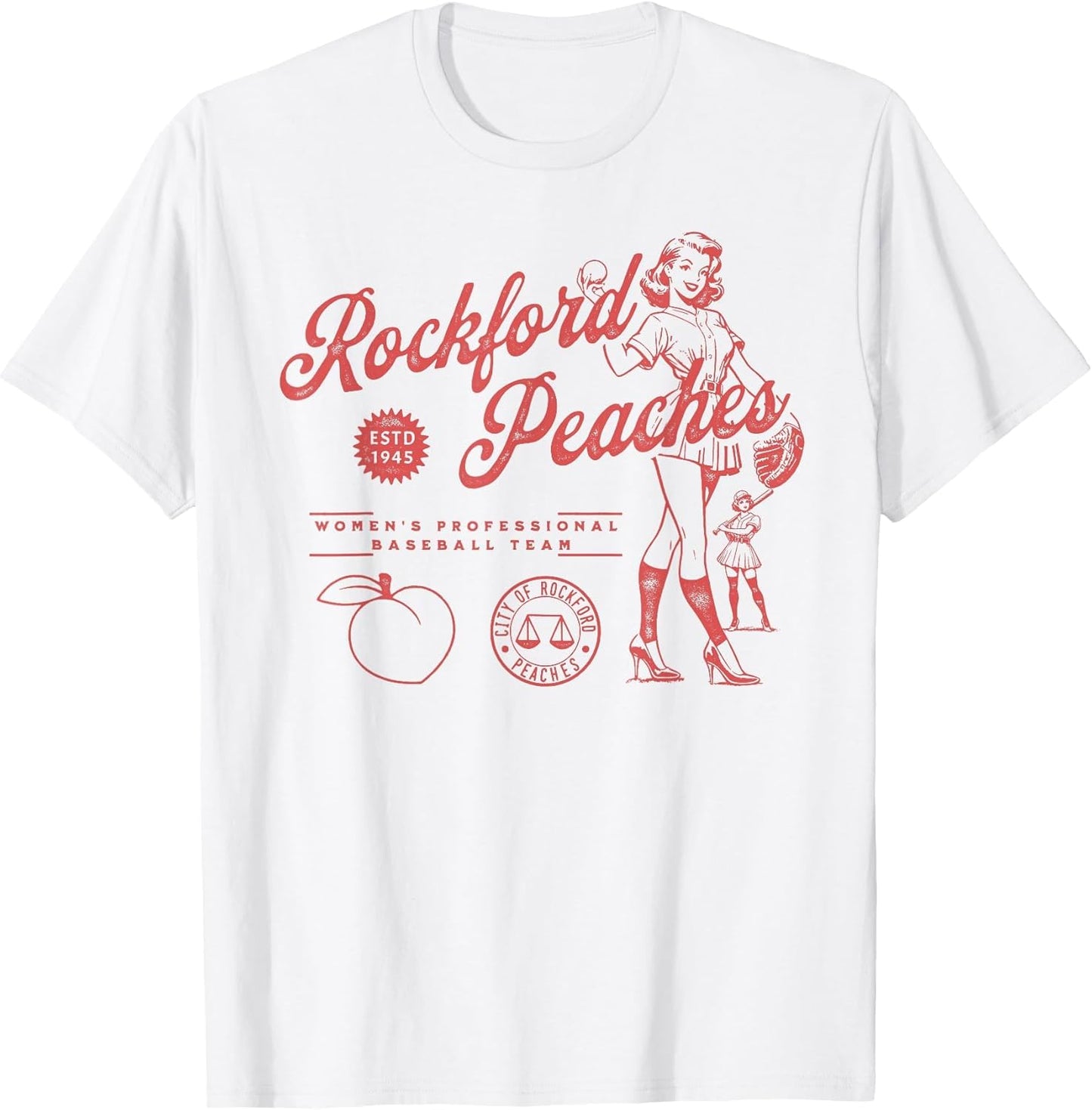 Rockford Peaches Women's Baseball Team 1945