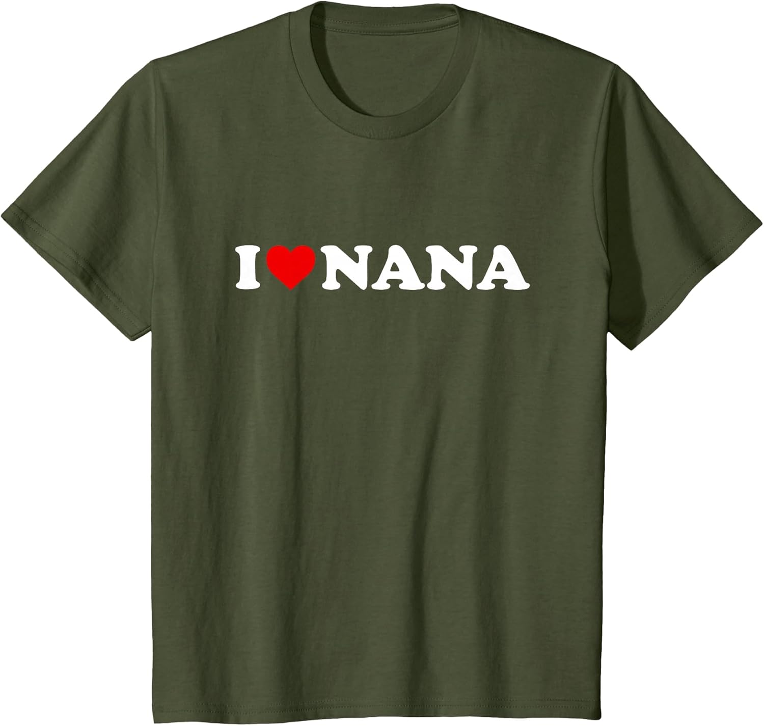I Love Nana Shirt for Boy Girl Toddler Children Youth