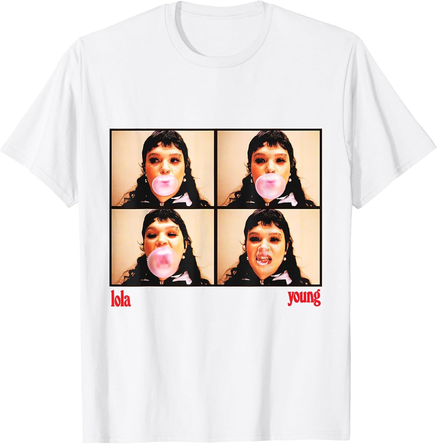 Official Lola Young Photo Strip White