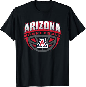 Arizona Wildcats Basketball Dribble Logo Officially Licensed