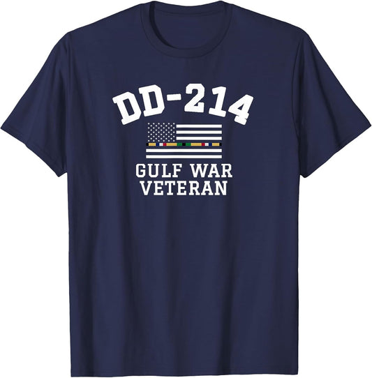 DD-214 Alumni Gulf War Veteran Thin Line Flag