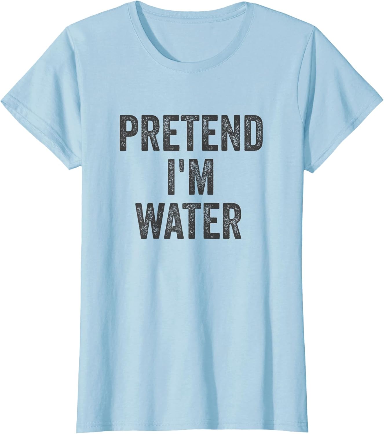 Lazy Halloween Costume Shirt Gift Pretend I'm Water