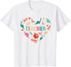 Kindergarten Teacher Dinosaur Heart Love Dino Teachersaurus