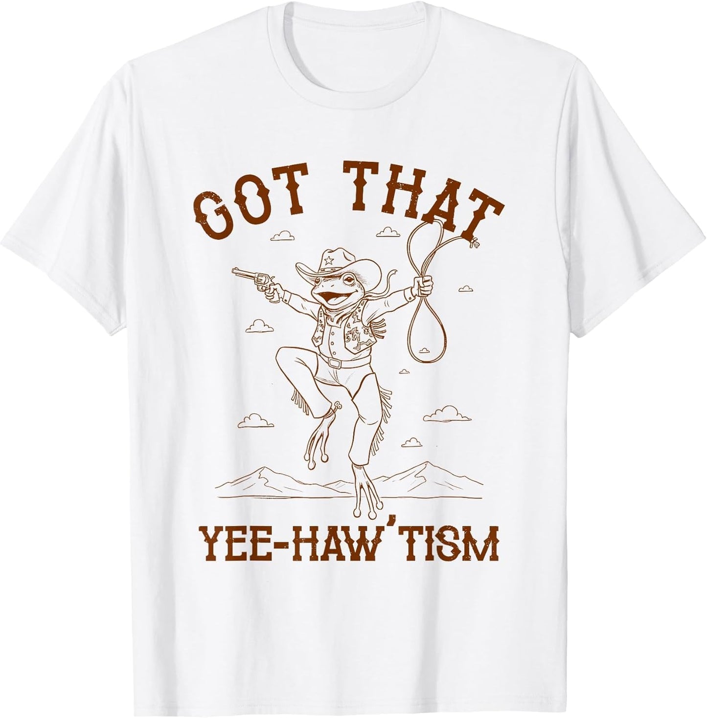 Autism Awareness Frog Cowboys Got That Yee-haw 'Tism