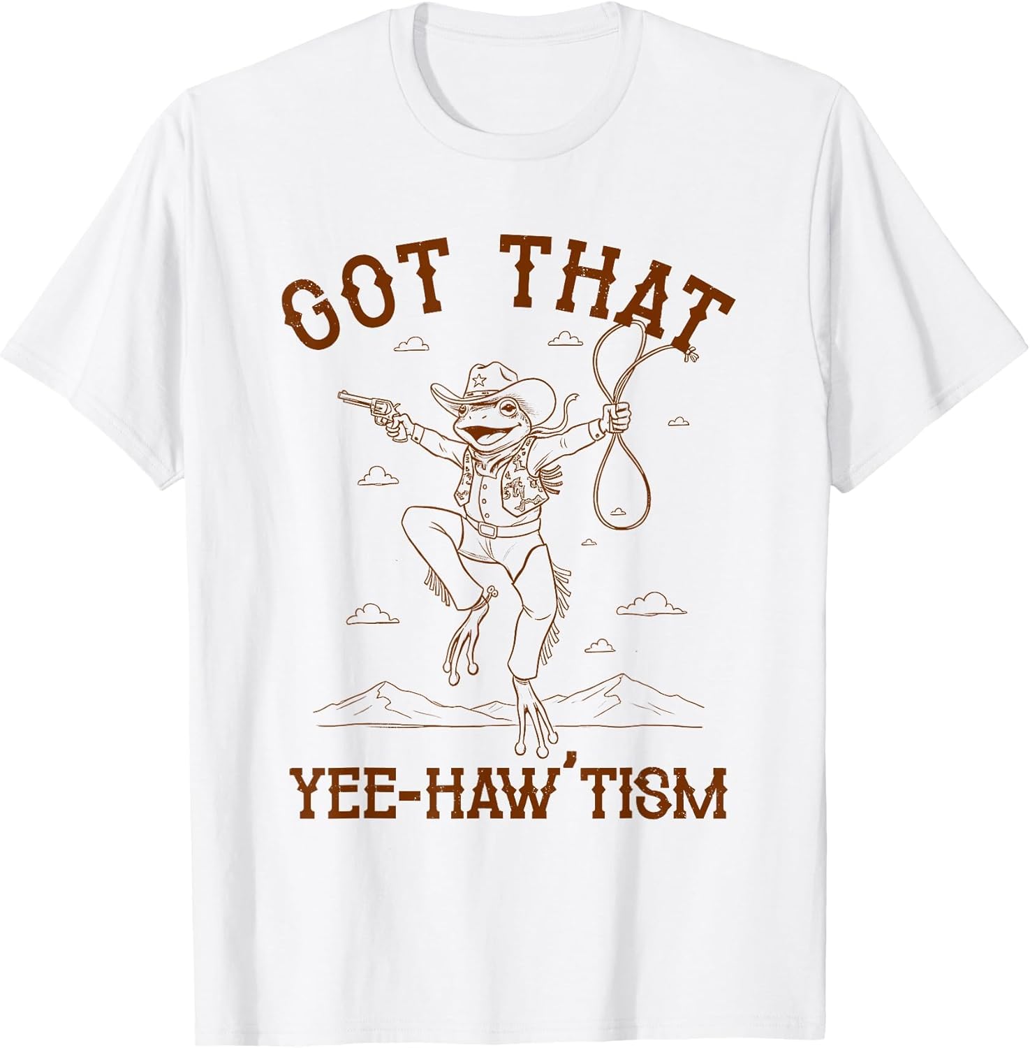 Autism Awareness Frog Cowboys Got That Yee-haw 'Tism