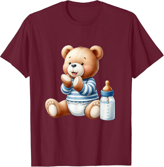 Baby Boy Teddy Bear Baby Shower Gender Reveal