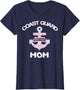 Proud Coast Guard Mom Teeshirt Gift