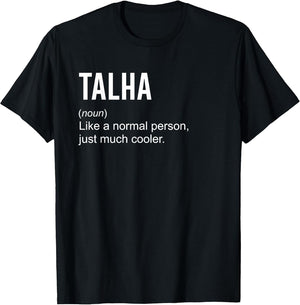 Talha Definition Name Funny Personalized Birthday