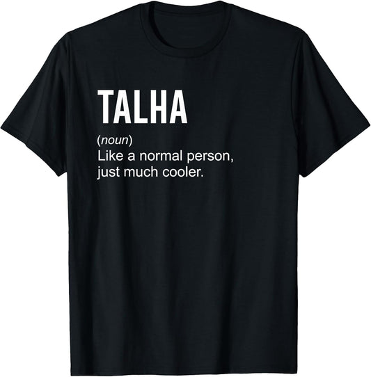 Talha Definition Name Funny Personalized Birthday