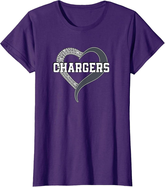 Chargers Clear Springs Diamond Heart HS