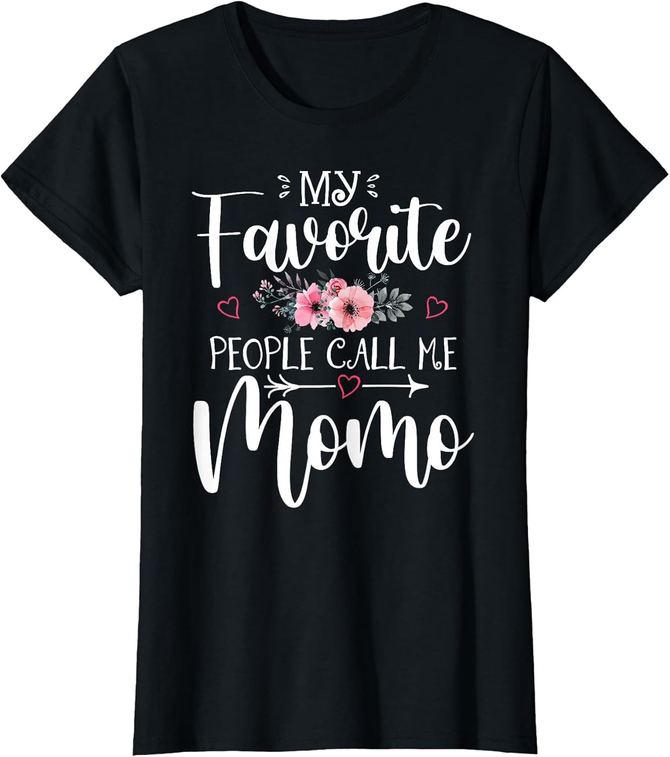 My Favorite People Call Me Momo Funny Floral Mother's Day