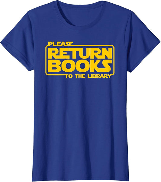 Please Return Books to The Library Funny Book Reading