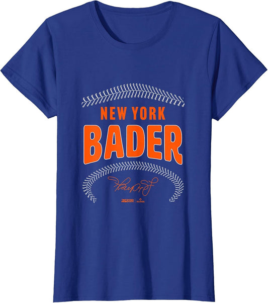 Harrison Bader New York Name & Number (Front & Back)