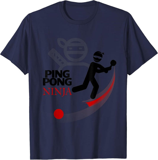 Ping Pong Ninja Cool Funny Table Tennis Player Gift