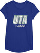 NBA Utah Jazz Type Stack Logo