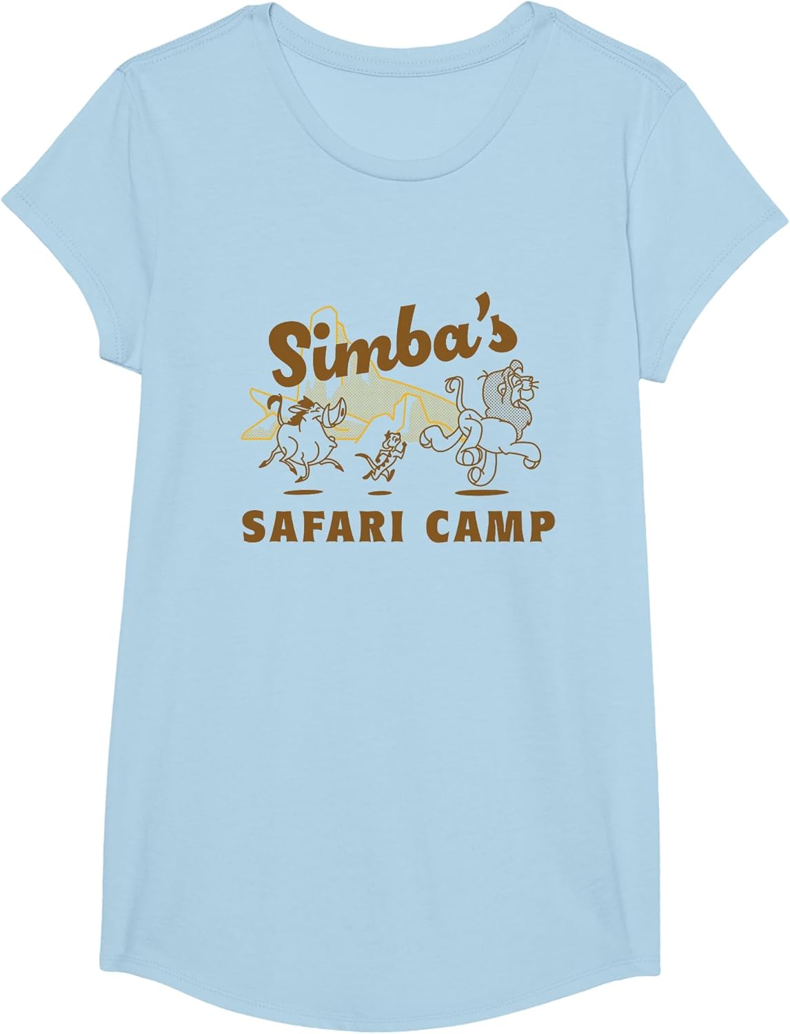 Disney The Lion King Simba's Safari Camp Retro Chest Poster