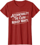 Accountability The Cure Nobody Wants Funny Sarcastic Saying