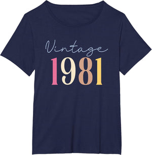 45 Years Old Vintage 1981 45th Birthday