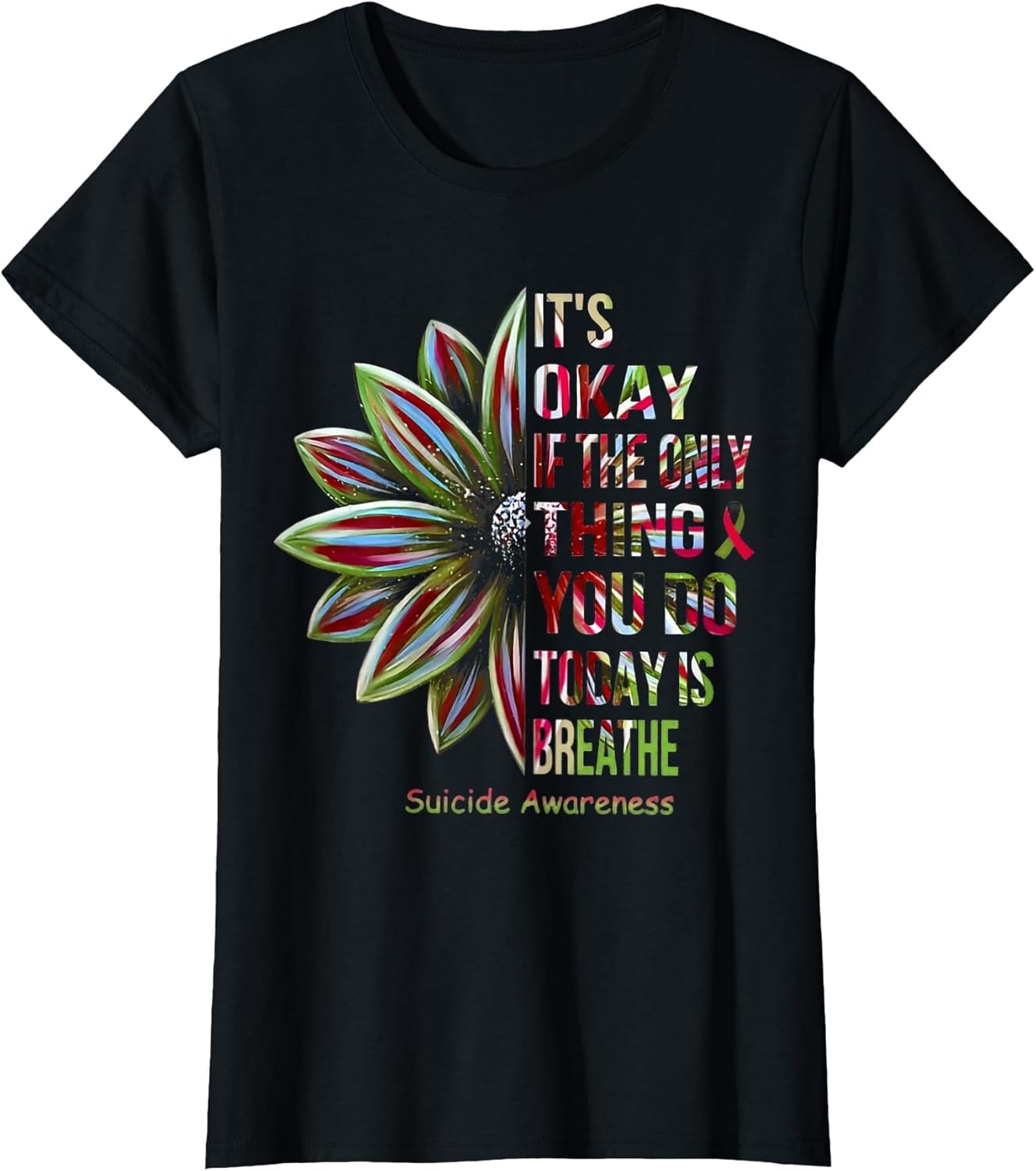 It's Okay If The Only Thing You Do Today is Breath Suicide