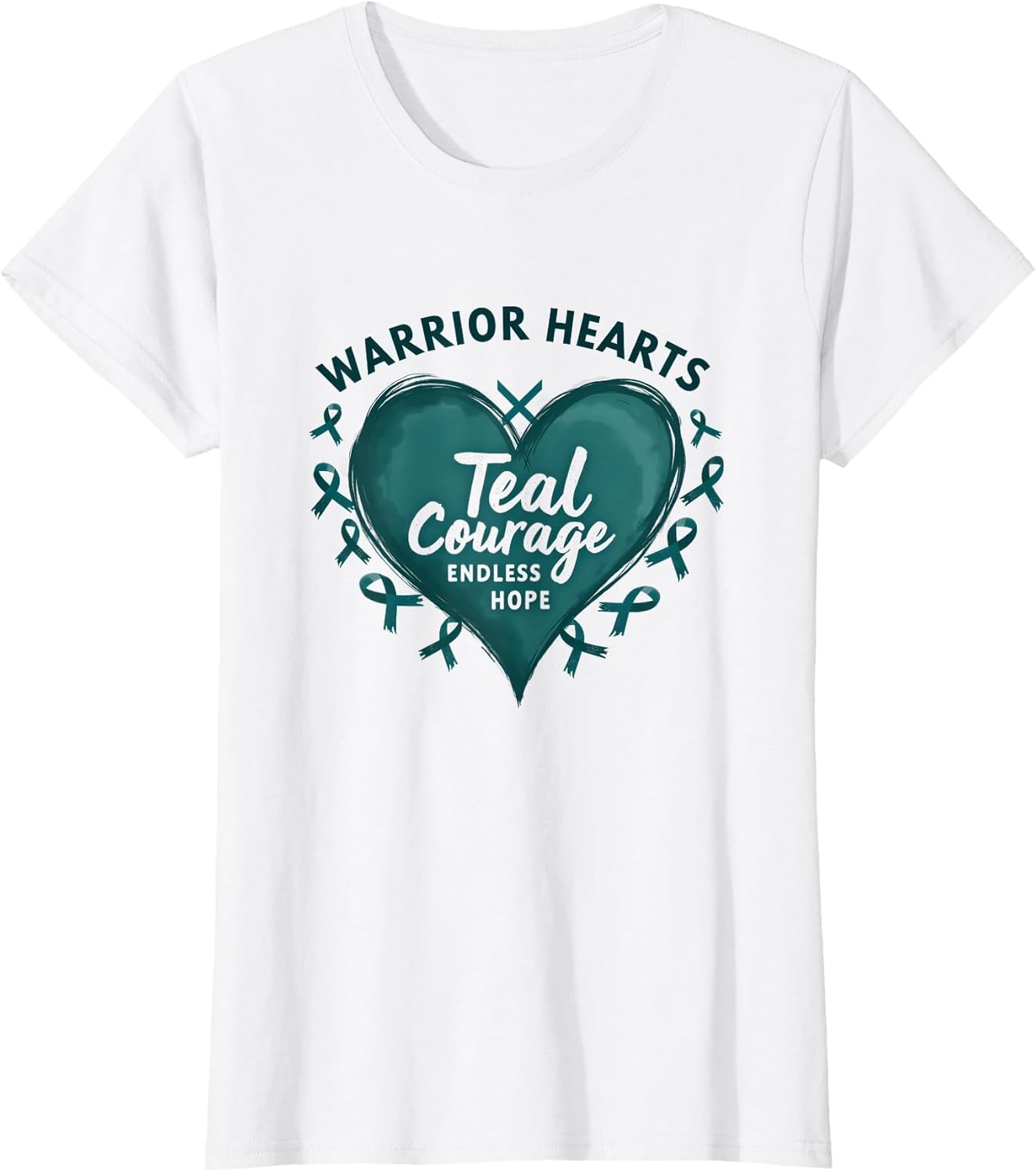 Ovarian Cancer Awareness: Warrior Hearts, Teal Courage