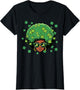 St Patricks Day Afro Woman Saint Pattys Women Girls Kids
