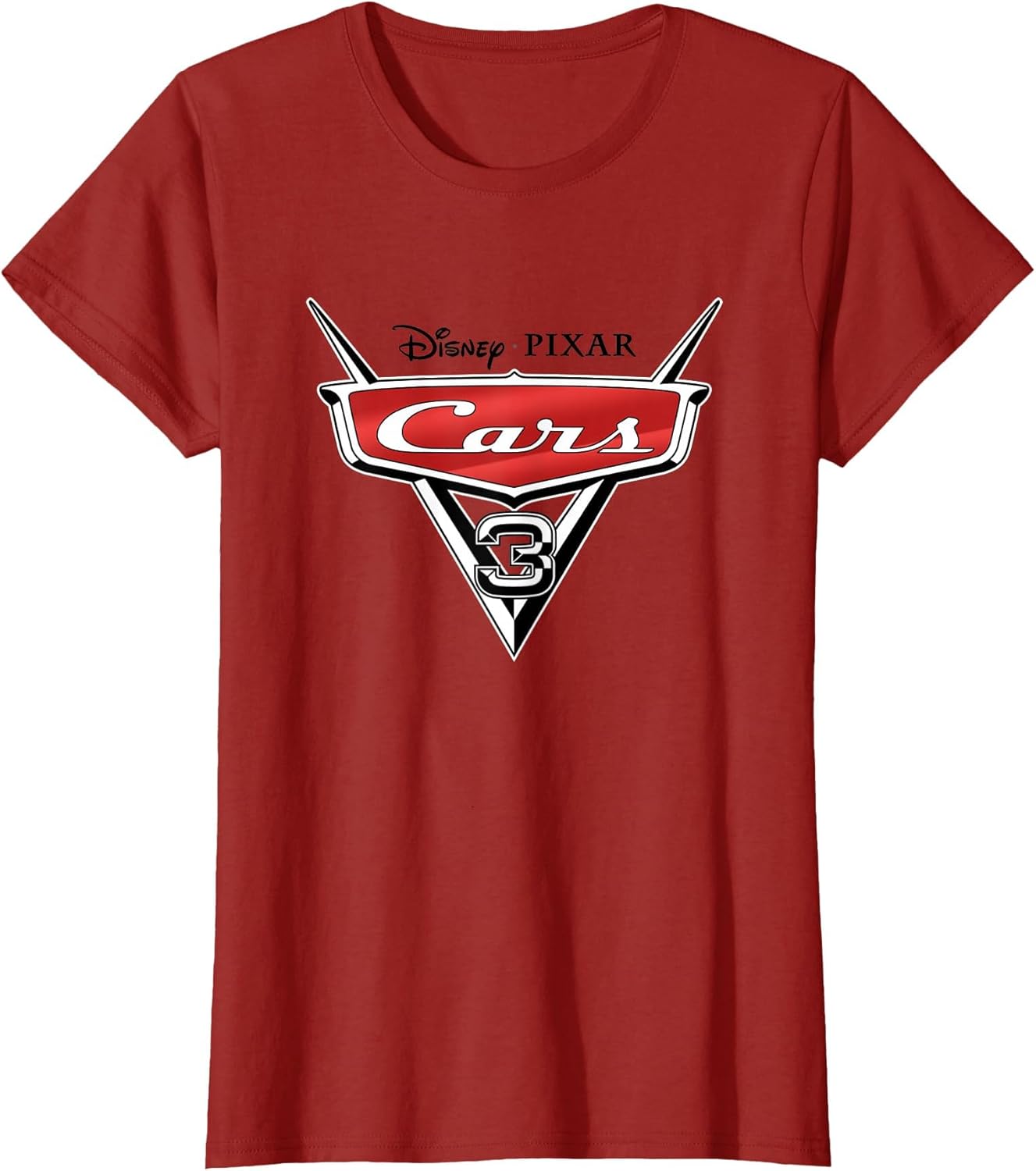 Disney Pixar Cars 3 Metallic Hood Ornament Movie Title Logo