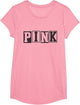 Vintage Pink Aesthetic Block Letter for Girls and Boys