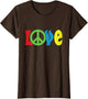 Love Peace Sign Symbol World Planet Freedom Hippie Kindness