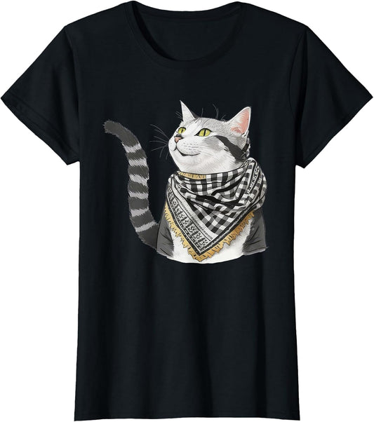 Palestinian Keffiyeh Bissa Cat