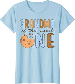 Grandma of The Sweet One Cookies and Milk 1st Birthday