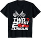 Two Fast 2 Curious Race Car 2nd Birthday Toddler Boy Girl
