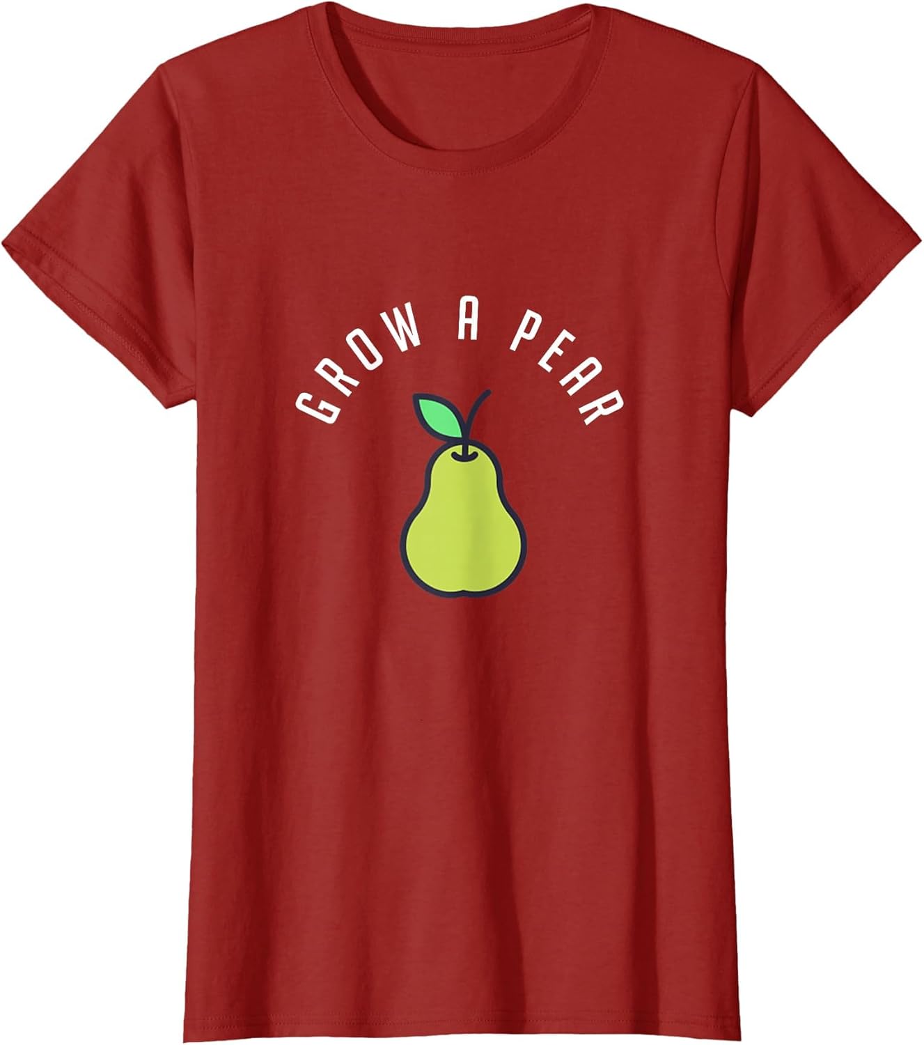 Grow A Pear, Funny, Pun, Gardening, Fruit, Foodie, Vegan