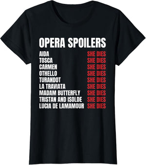 Opera Spoiler Tosca She Dies Latraviata Madame Butterflies