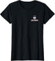 Connecticut Huskies Front/Back Basketball Black Licensed
