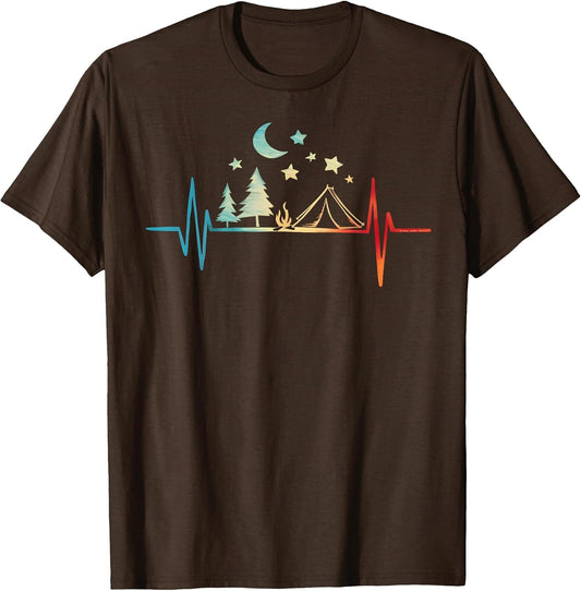 Forest Mountains Nature Heartbeat Outdoor Hiking Camping