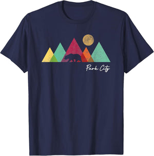 Retro Park City Utah Souvenir Mountain Hiking