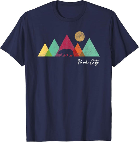 Retro Park City Utah Souvenir Mountain Hiking
