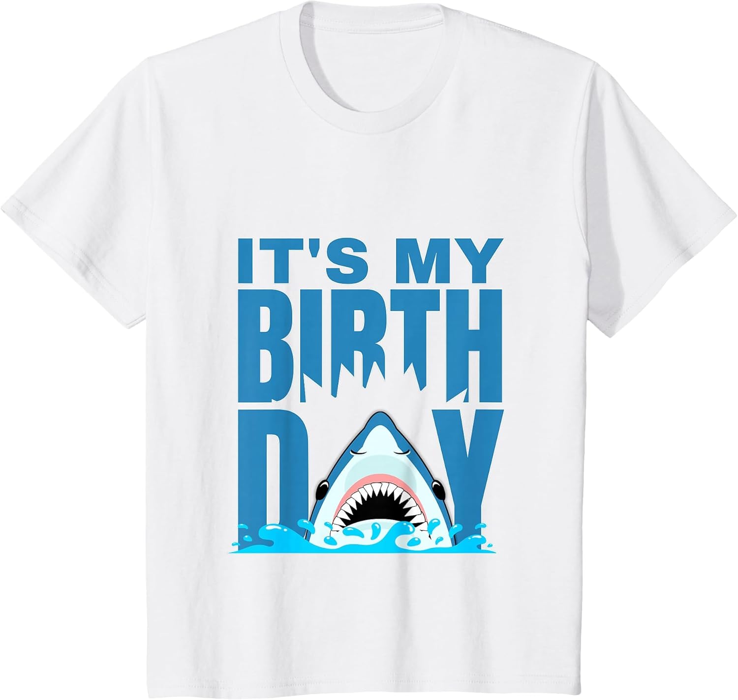 Blue Shark Birthday Shark Bite Its My Birthday Girls Boys