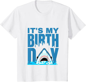 Blue Shark Birthday Shark Bite Its My Birthday Girls Boys
