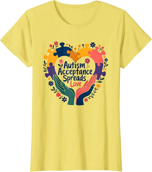 Autism Acceptance Spreads Love Awareness Design