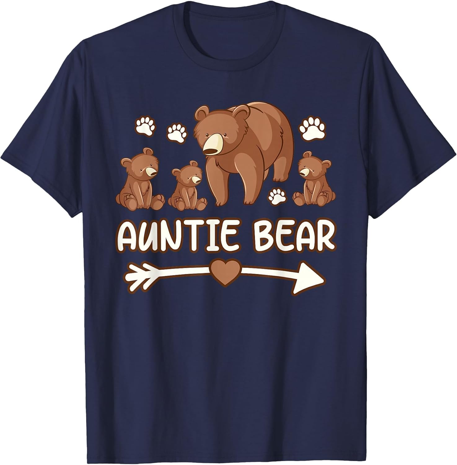 Auntie Bear 3 Cubs Shirts, Auntie Bear Shirt