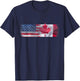 American Canadian Flags Friendship North America