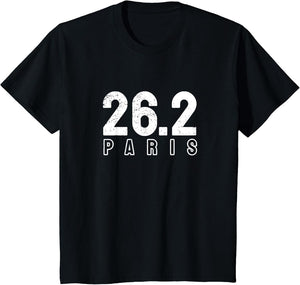 Paris Running Marathon Runner 26.2