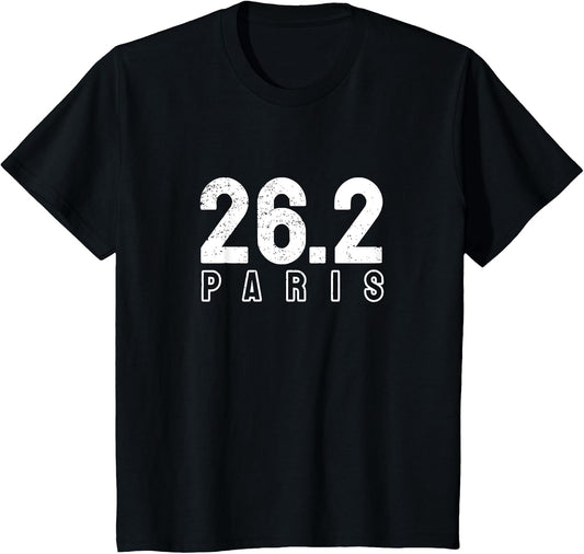 Paris Running Marathon Runner 26.2