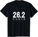 Paris Running Marathon Runner 26.2