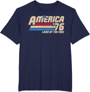 America 1776 Patriotic Vintage USA Flag Retro 4th of July
