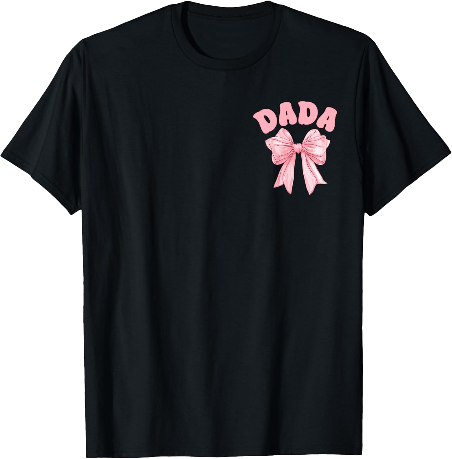 Dada of The Birthday Girl Family Pink Coquette Bow Party