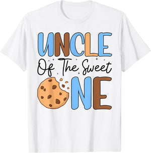 Uncle of The Sweet One Cookies & Milk 1st Birthday Family