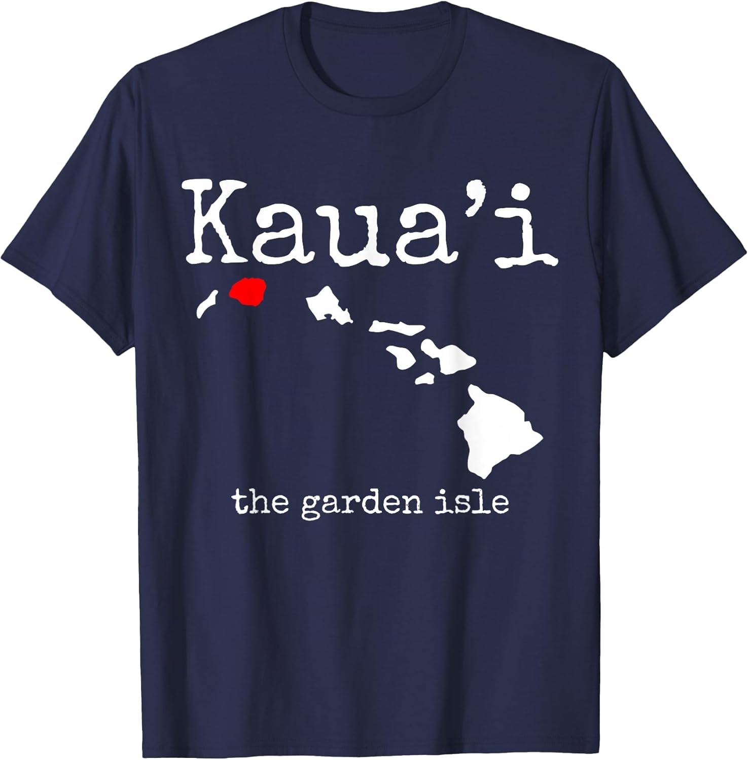 Kauai Hawaii Vintage Hawaiian Islands Map Souvenir